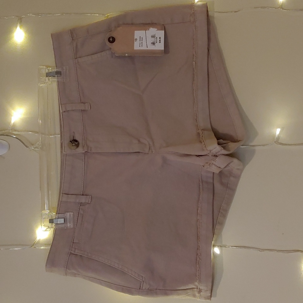 NWT True Craft Khaki Shorts, Size 13 (Jr)